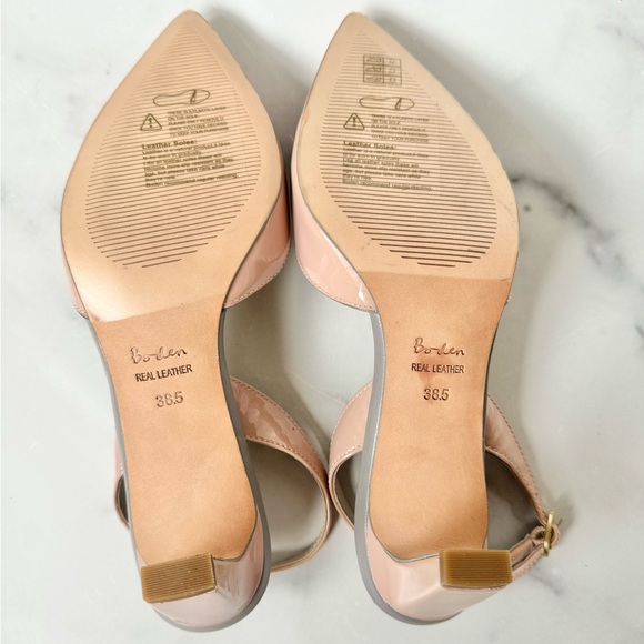 NWOT Boden Nude Women’s Size 8.5 Strappy Nude Heels - Picture 9 of 10